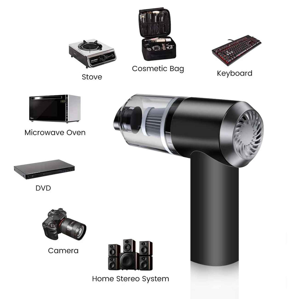 CleanJet™ 2-in-1 Handheld Vacuum & Air Duster