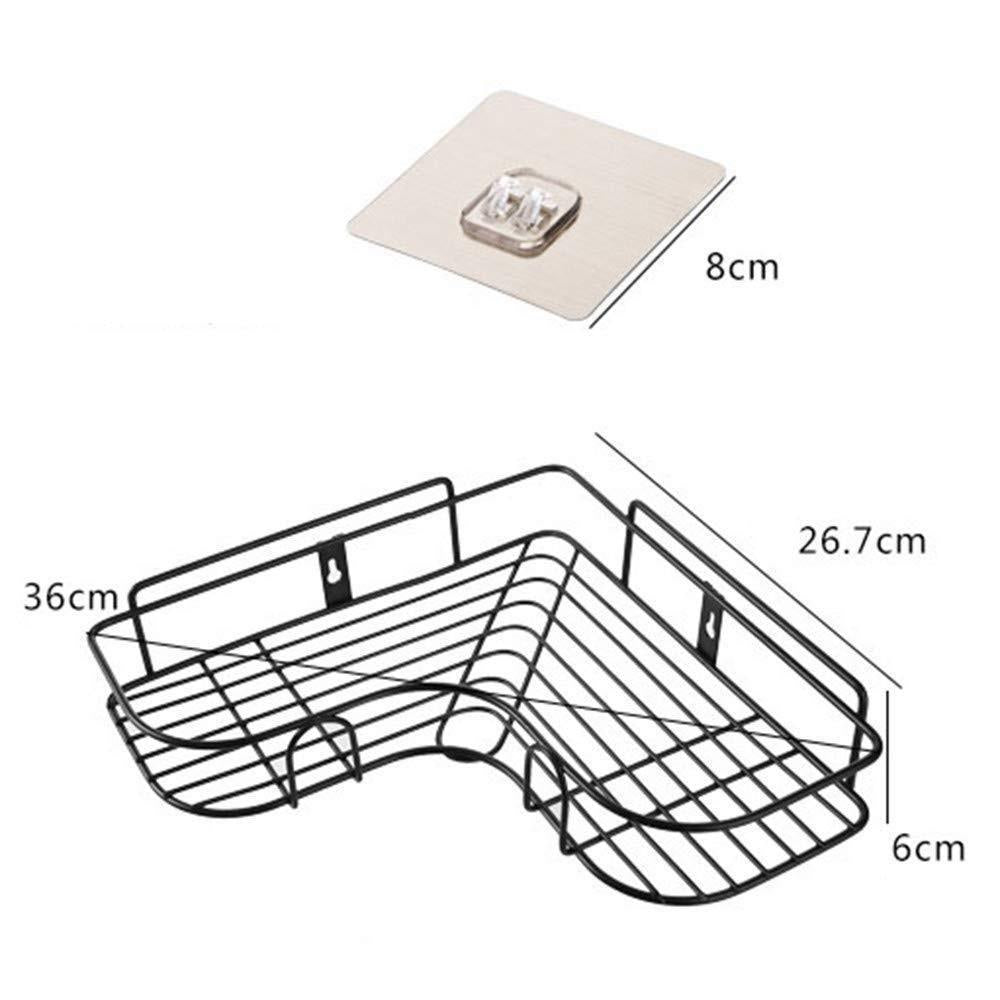 CornerMax™ Stainless Steel Wall Mount Corner Storage Shelf