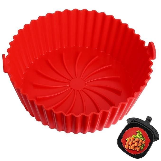 AirBake™ Reusable Silicone Baking Tray for Air Fryer