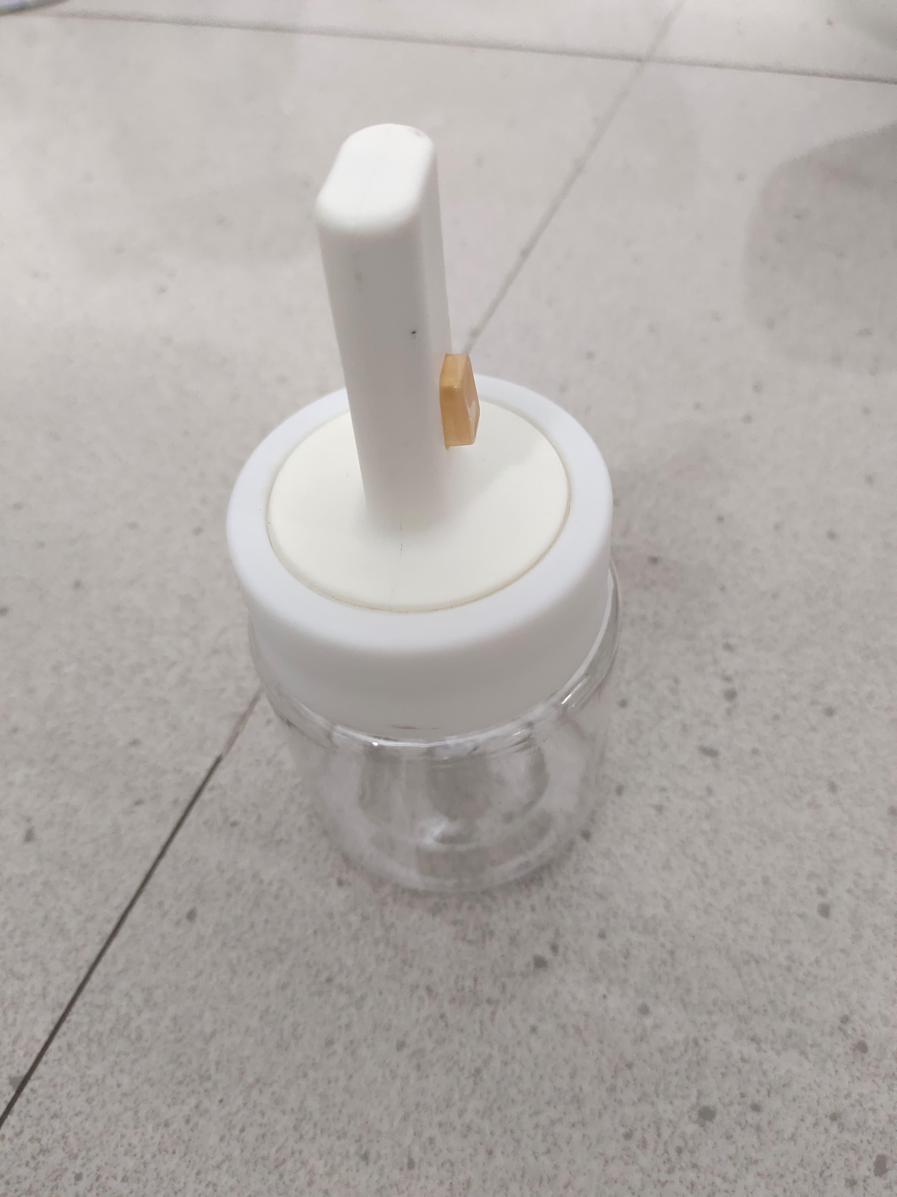 SpiceDip™ Premium Glass Seasoning Jar with Integrated Spoon-Lid