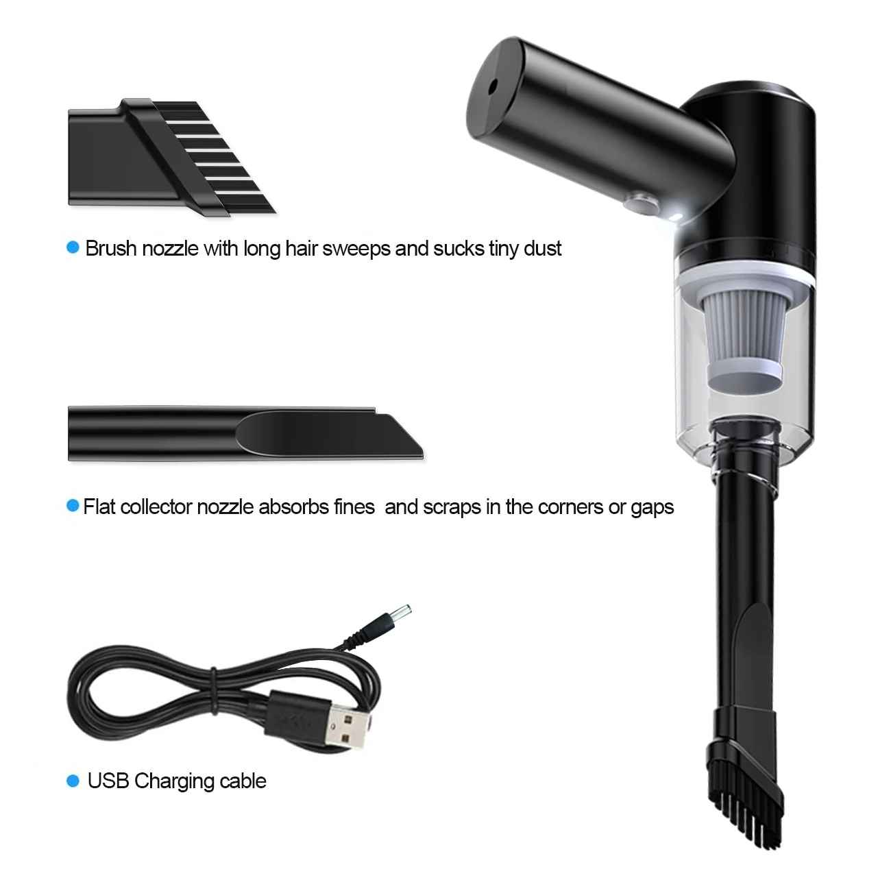 CleanJet™ 2-in-1 Handheld Vacuum & Air Duster
