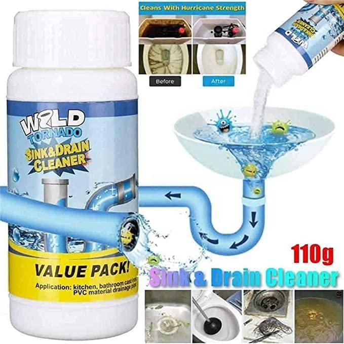 PipeClear™ Drain Blockage Cleaner Powder