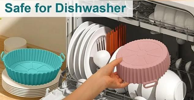 AirBake™ Reusable Silicone Baking Tray for Air Fryer