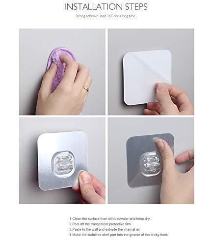 SteelNest™ Wall Mounted Double-Layer Soap Dish with Hook