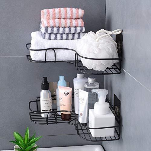 CornerMax™ Stainless Steel Wall Mount Corner Storage Shelf