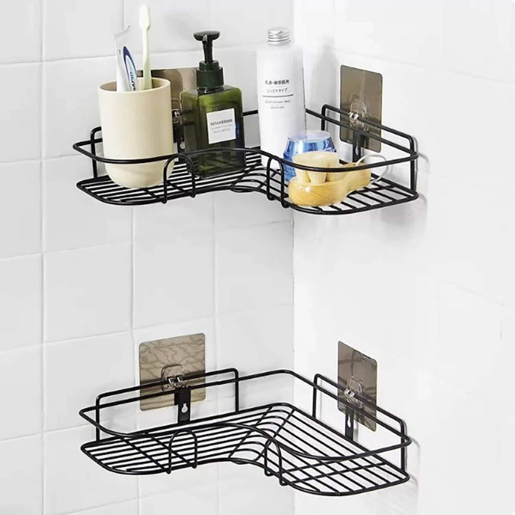 CornerMax™ Stainless Steel Wall Mount Corner Storage Shelf