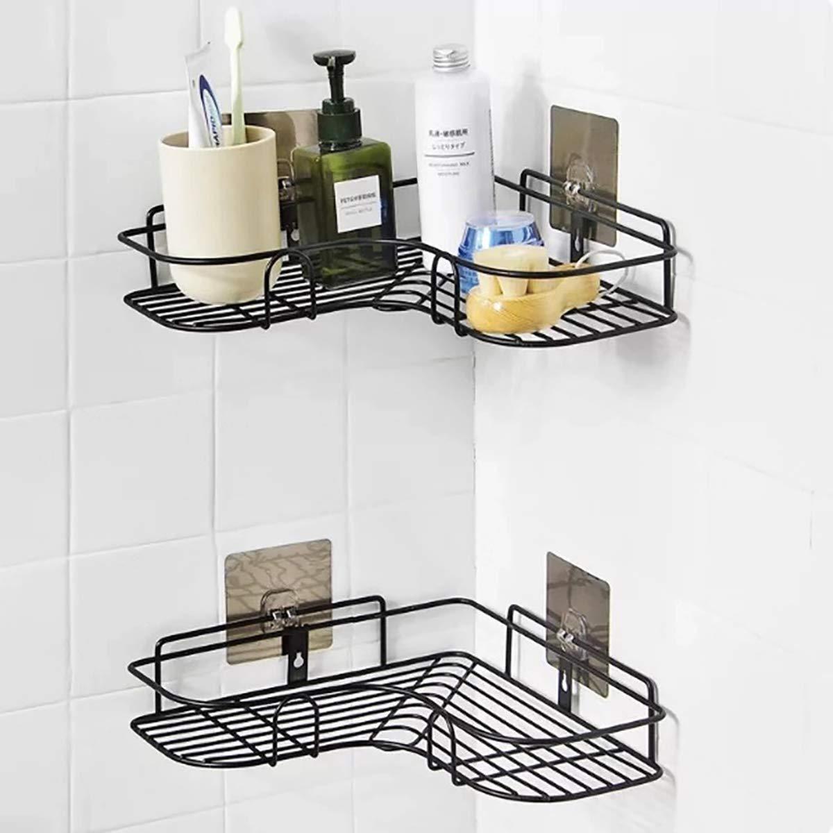 CornerMax™ Stainless Steel Wall Mount Corner Storage Shelf