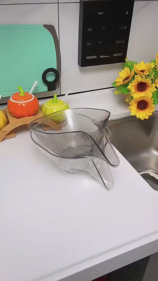 ClearFlow™ Drain Basket Funnel for Kitchen Sink