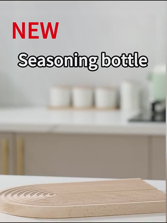 SpiceDip™ Premium Glass Seasoning Jar with Integrated Spoon-Lid